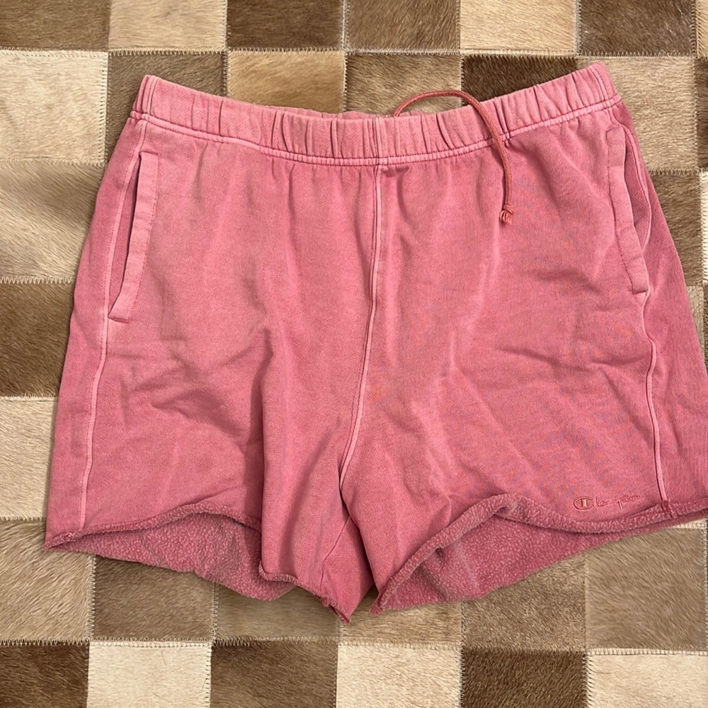 Women’s Champion Dark Pink Sweat Shorts L